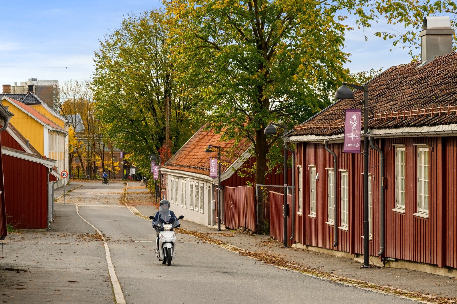 Arbeidergata er uten tvil Moss koseligste gate Galleribilde