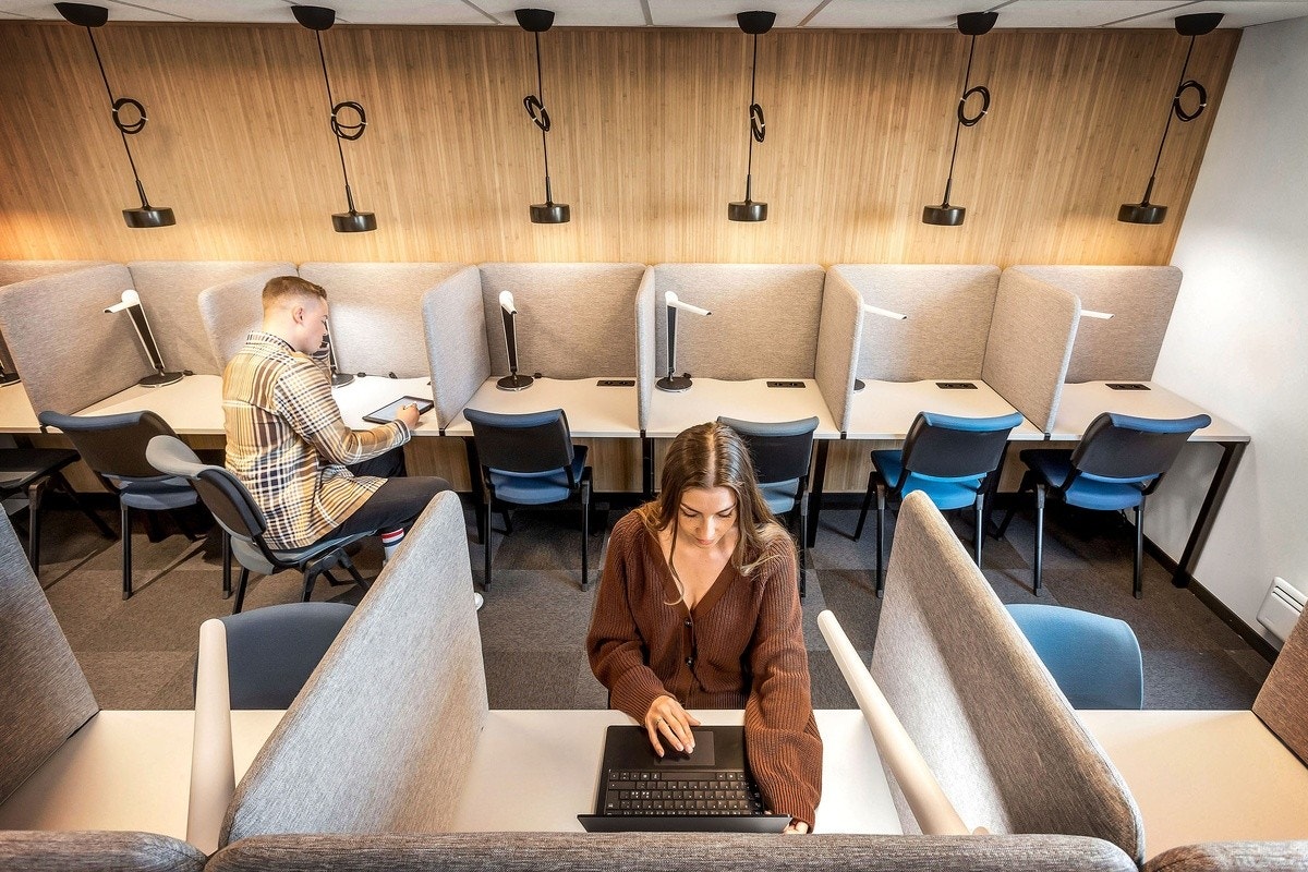 Lesesal i plan 2 Galleribilde