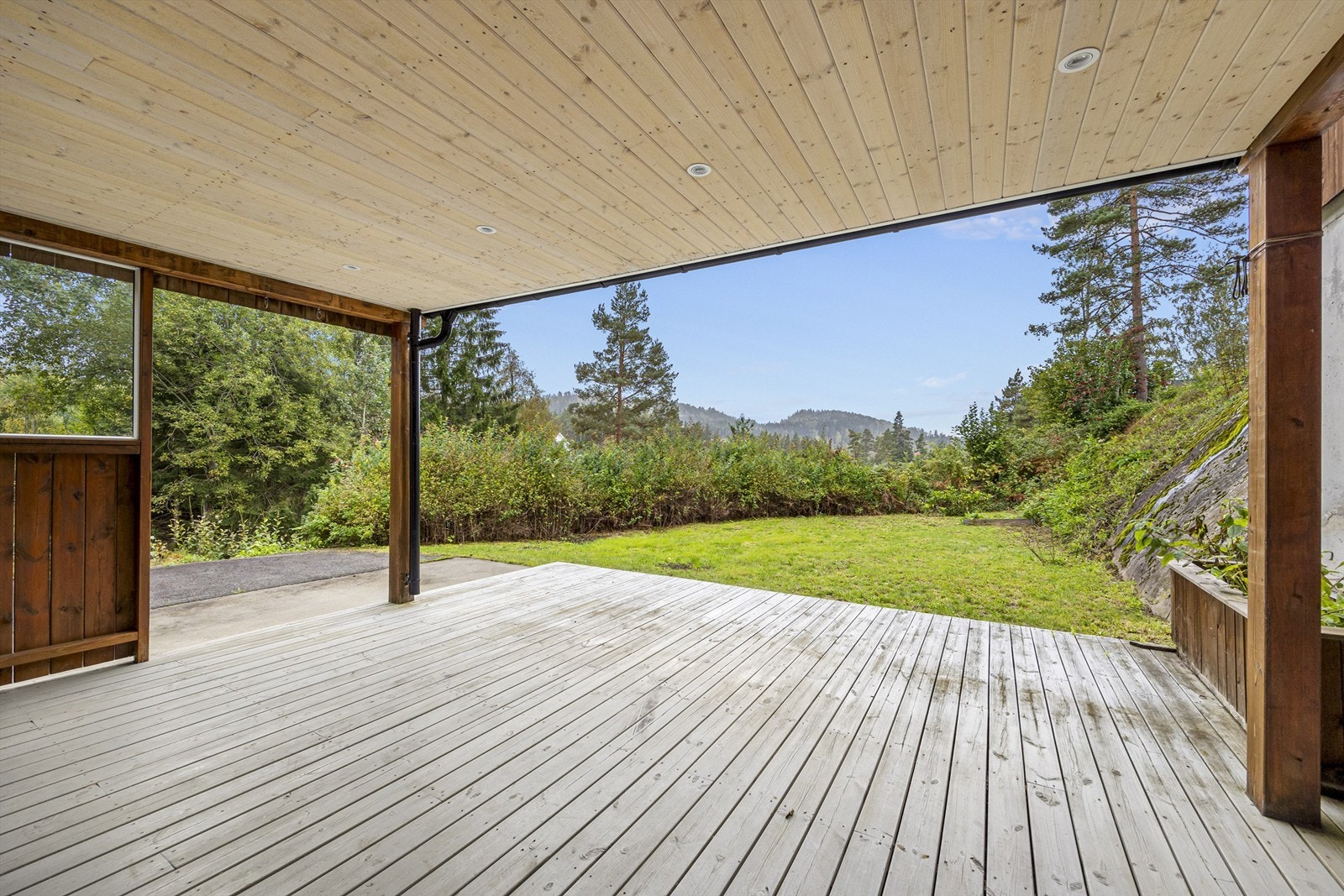 Downlights i himling Galleribilde