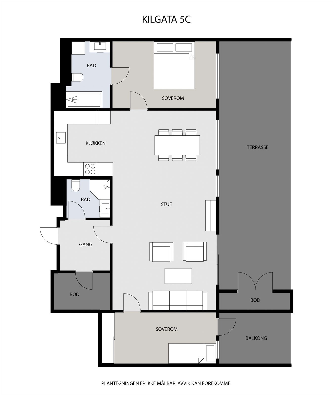 Plantegning Galleribilde