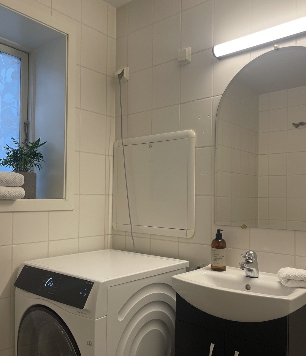 og med fersk kombimaksin for klær Galleribilde