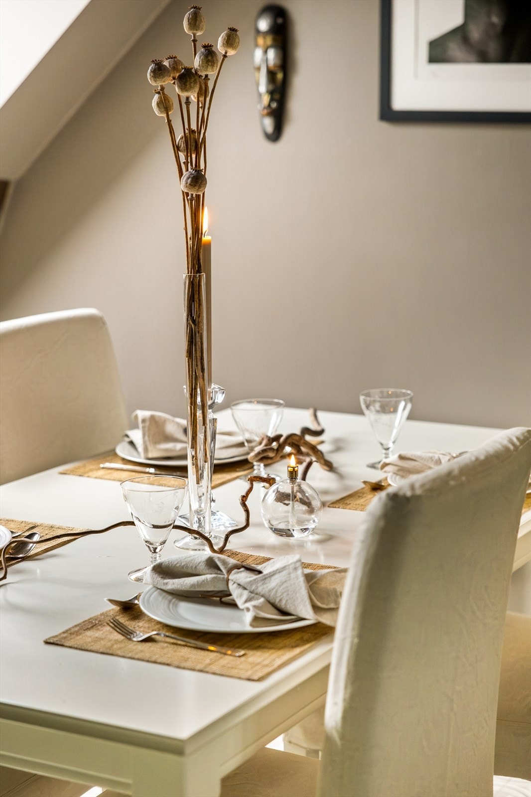 Gjør klart for fest - kjøkkenet har plass til store anledninger og hyggelige måltider. Galleribilde