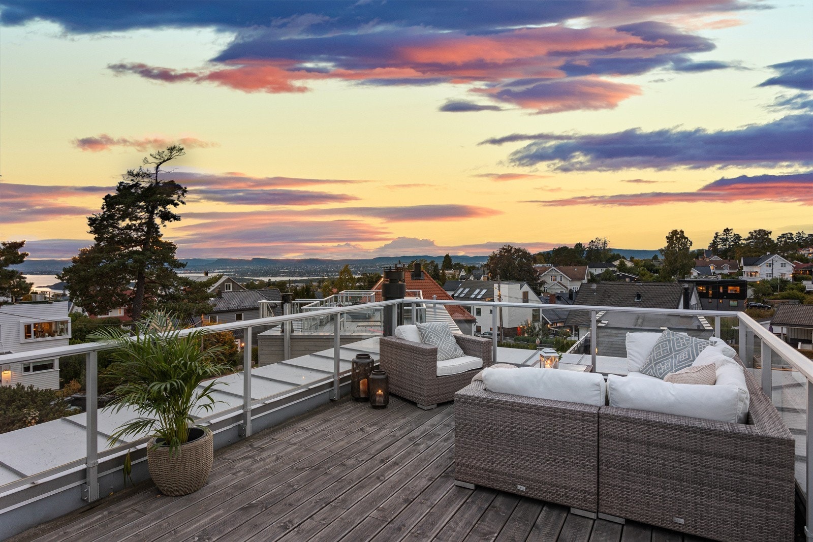 Takterrasse Galleribilde