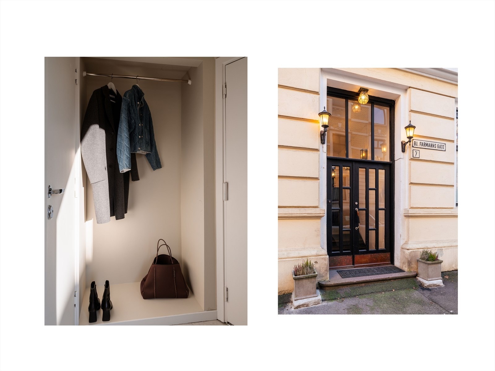 Gangen er nylig oppgradert med nye gulvfliser. Adkomst til leiligheten via felles trappeoppgang. Galleribilde