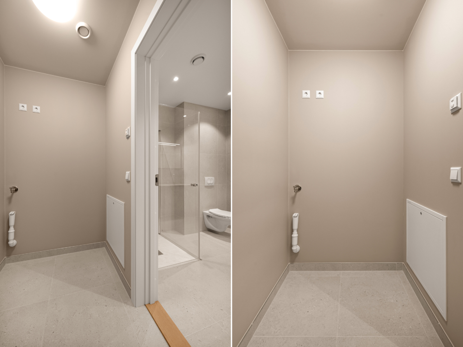 Eget vaskerom innenfor bad Galleribilde