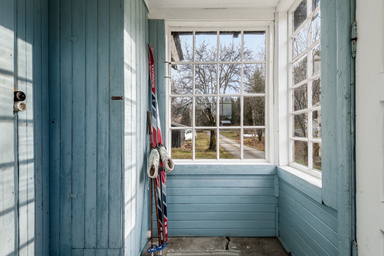 Vindfang - perfekt til skiene Galleribilde