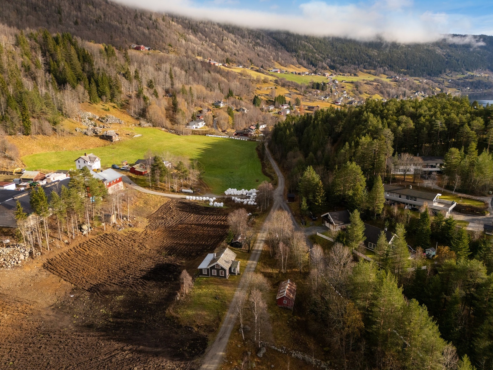 Drømmen om det enkle livet til fjells Galleribilde