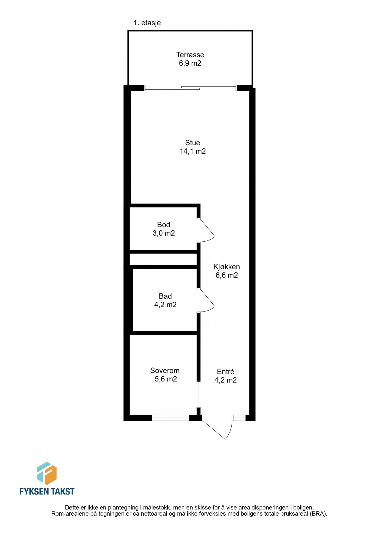 Planskisse. Galleribilde