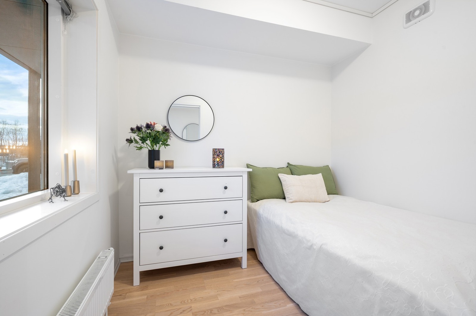 Soverom på 5,6 kvm. Galleribilde