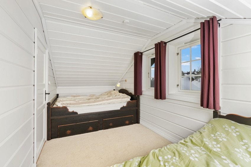 Ett soverom i loftsetasjen Galleribilde