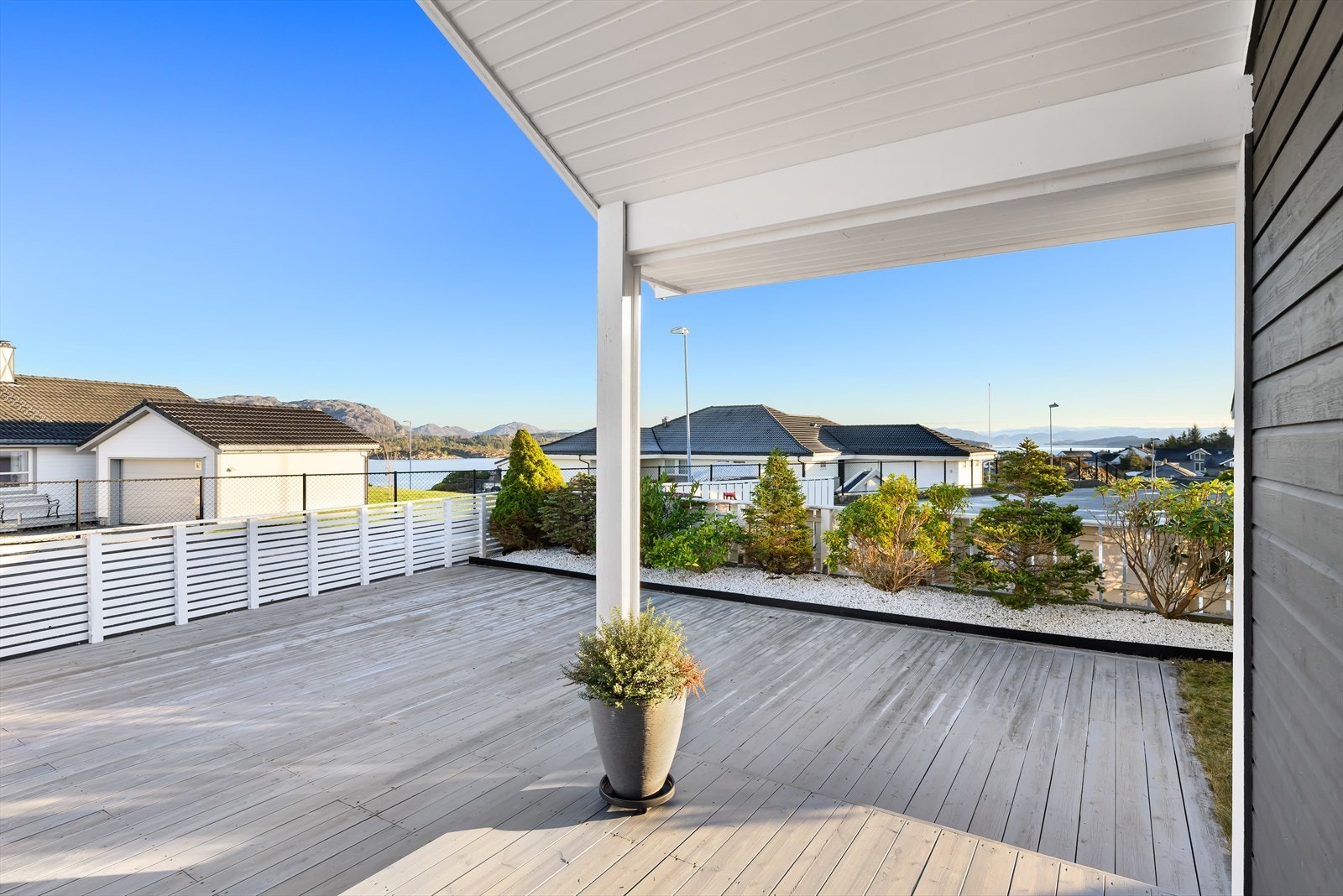 Detalj terrasse. Galleribilde