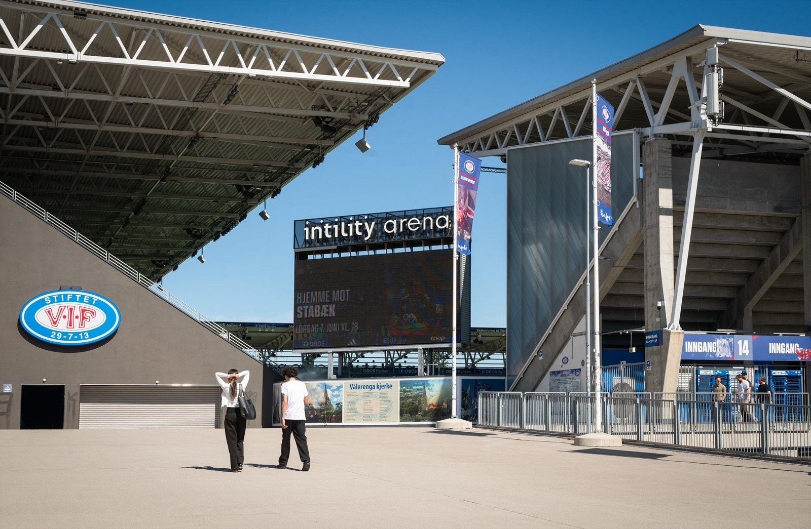 Valle Hovin og Intility Arena ligger kun en kort spasertur unna, med et rikt tilbud av idretts- og kulturarrangementer. Galleribilde