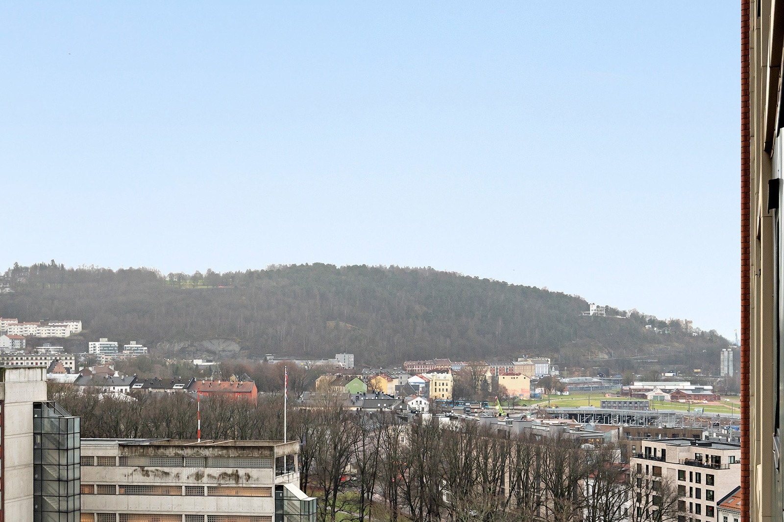 Begge overommene har flott utsikt mot Ekeberg. Galleribilde