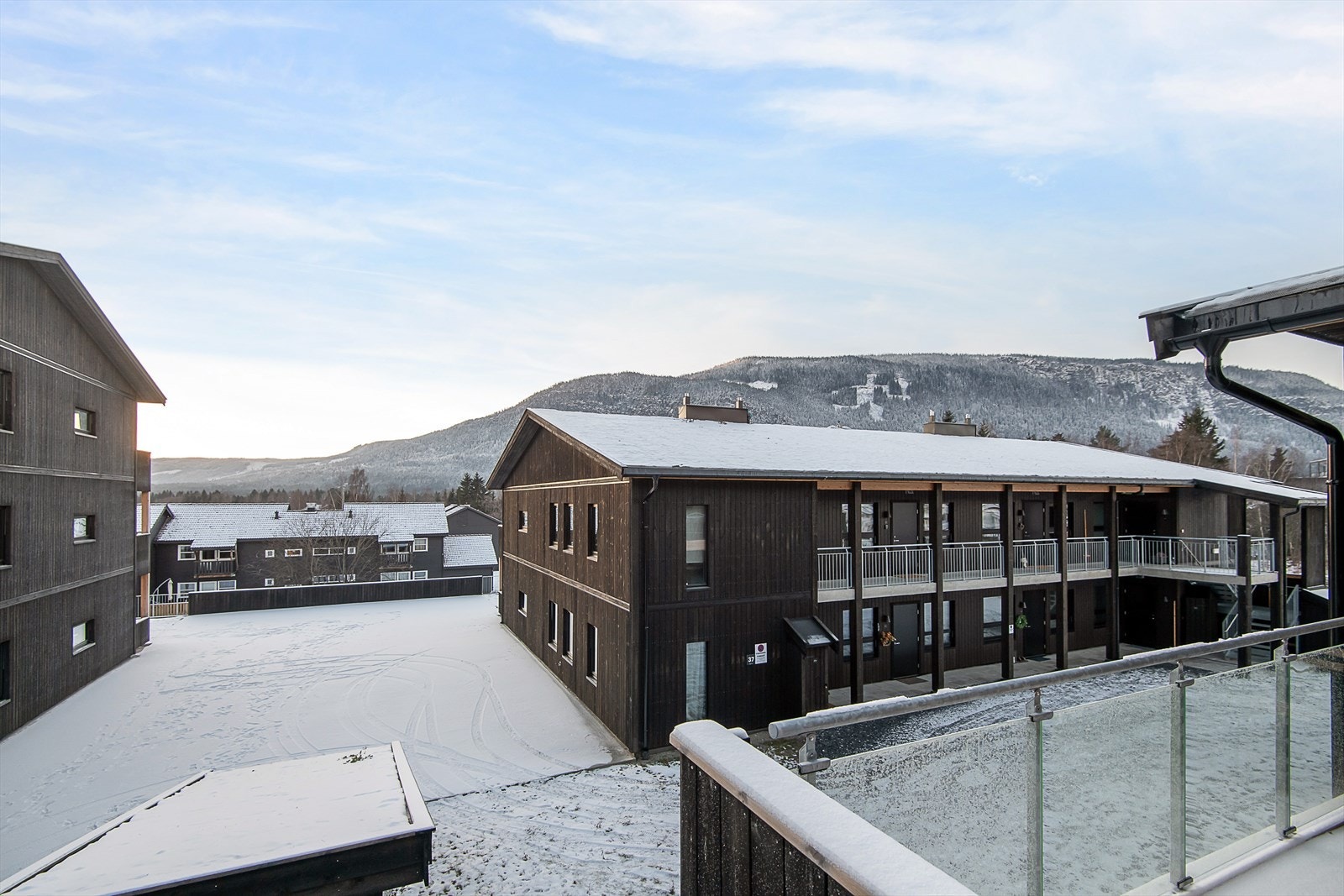 Utsikten fra terrassen mot bl.a. Fakkelmannen! Galleribilde