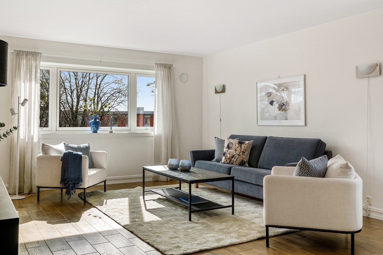 Hyggelig atmosfære i leiligheten Galleribilde