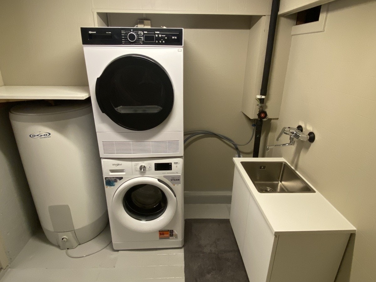 Vaskemaskin og tørketrommel Galleribilde