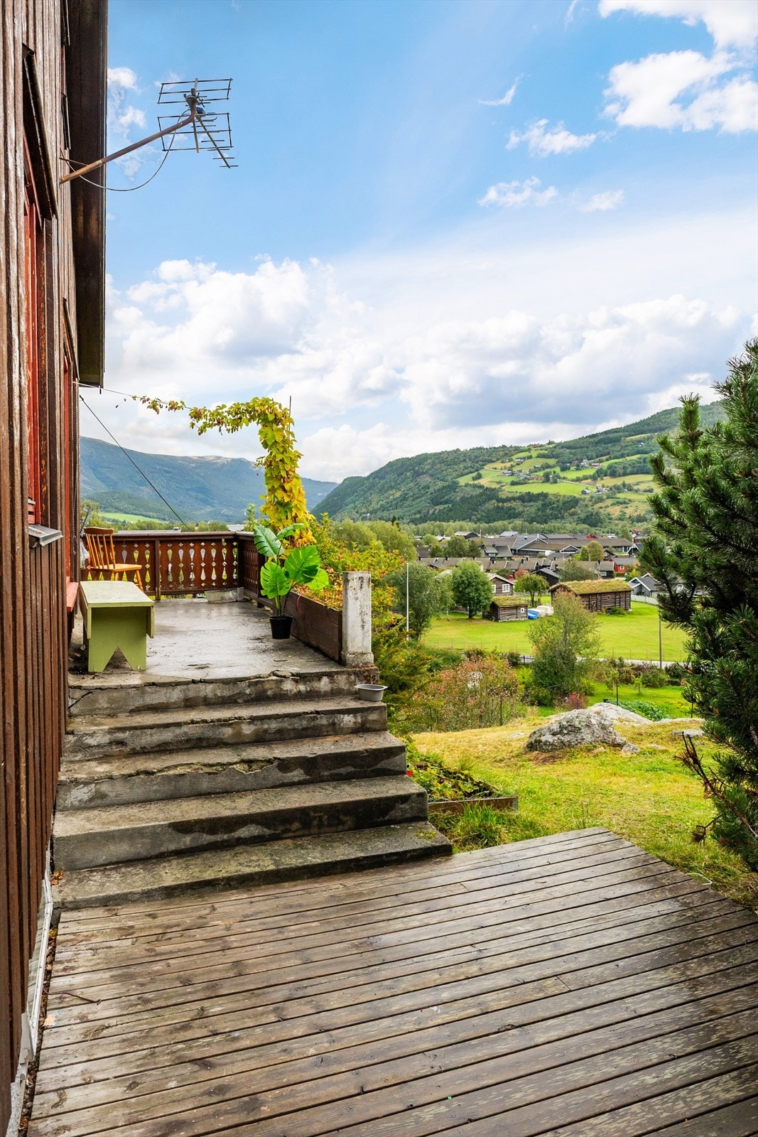 Praktisk med direkte adkomst til uteområdet. Galleribilde