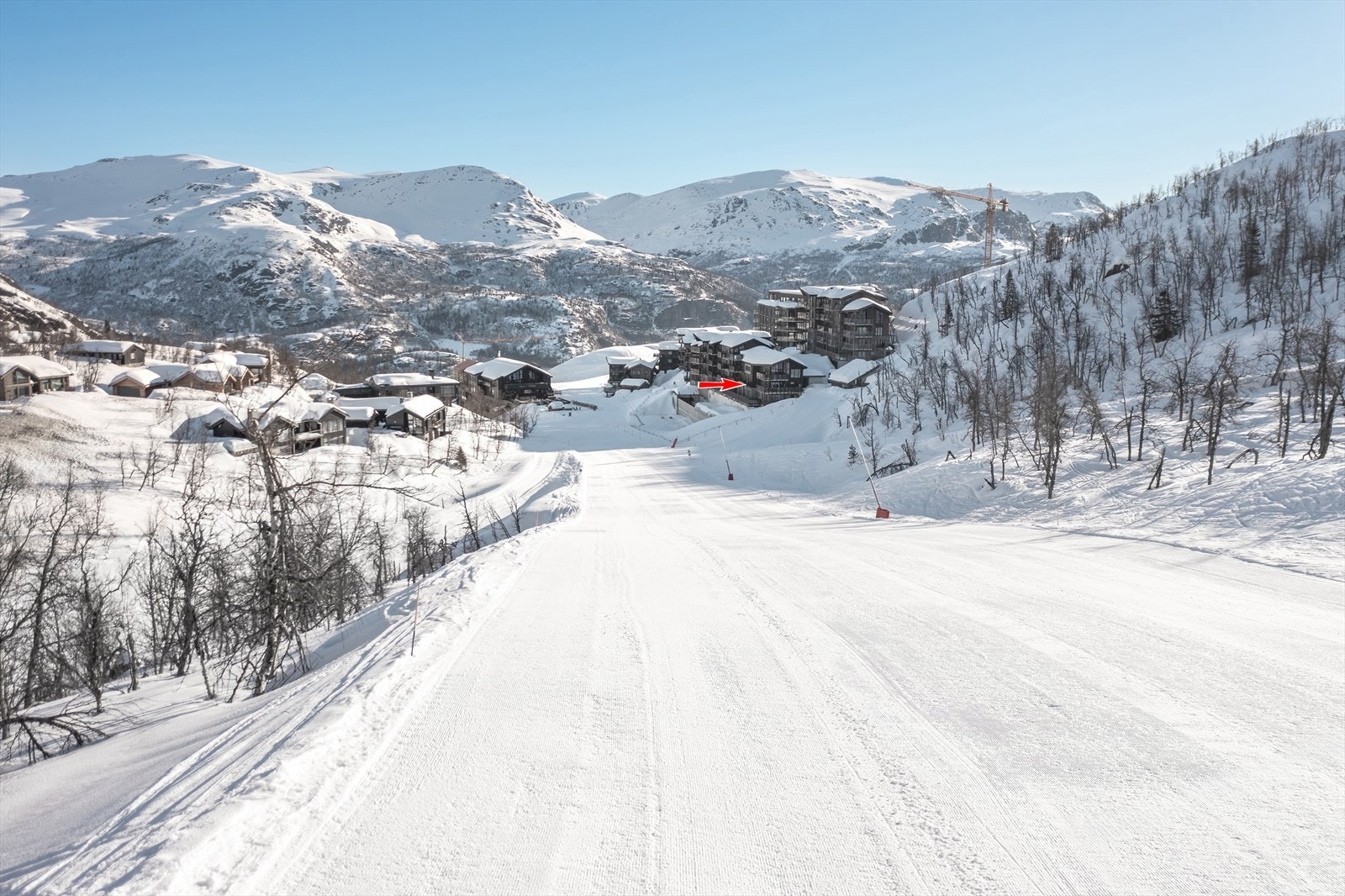 Flott beliggenhet med svært bra utsikt Galleribilde