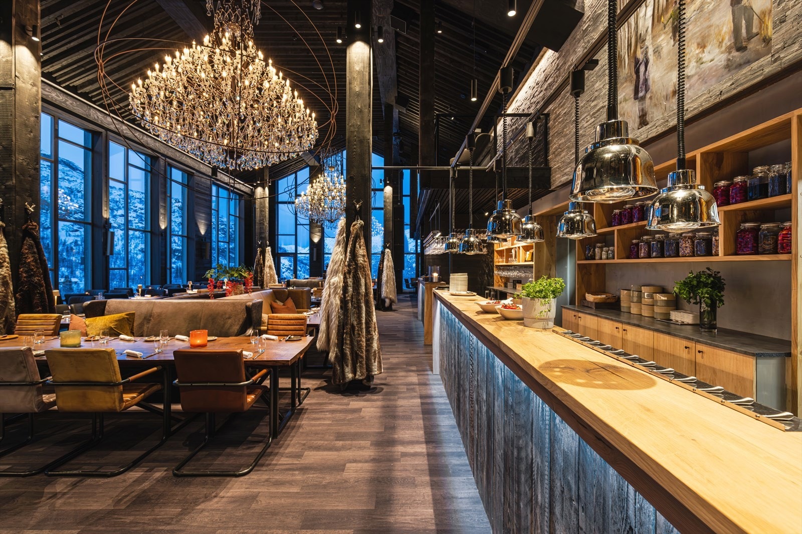 Fra Storstugu på Skigaarden Galleribilde