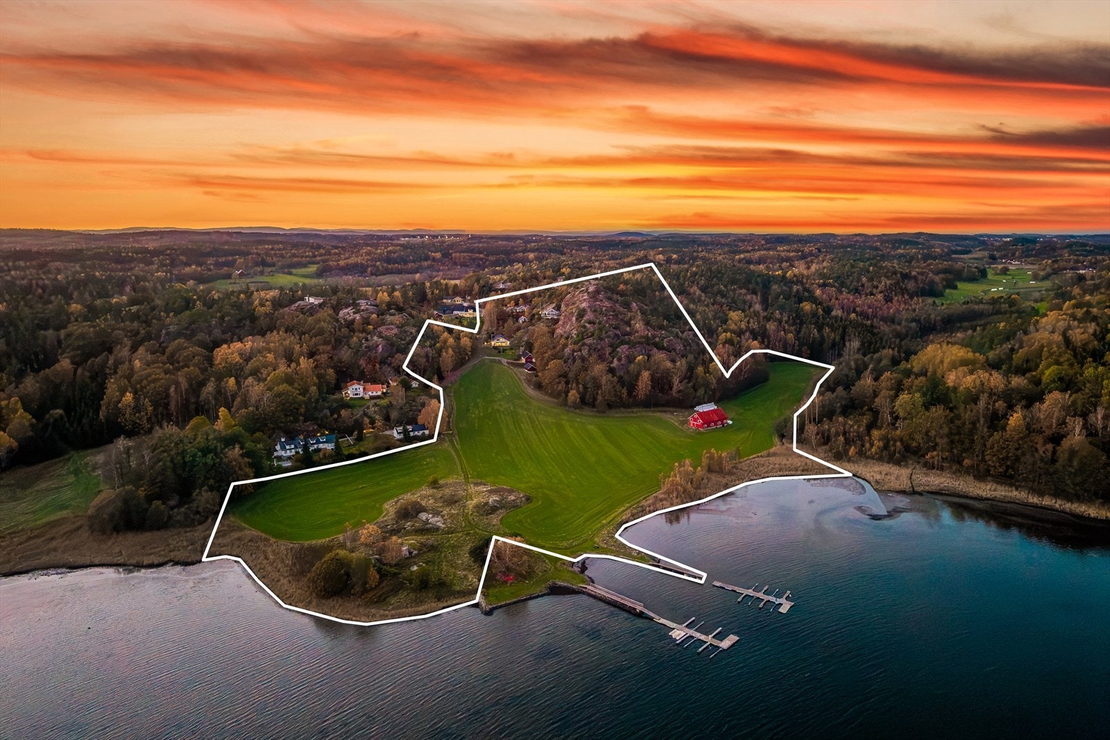 Velkommen til Rønnsbakken! Illustrative tomtegrenser. Foto: Fotograf Karl Filip Kronstad Galleribilde