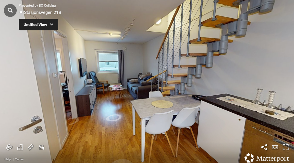 Velkommen til Stasjonsvegen 21 B - En leilighet midt i sentrum av Bø Galleribilde