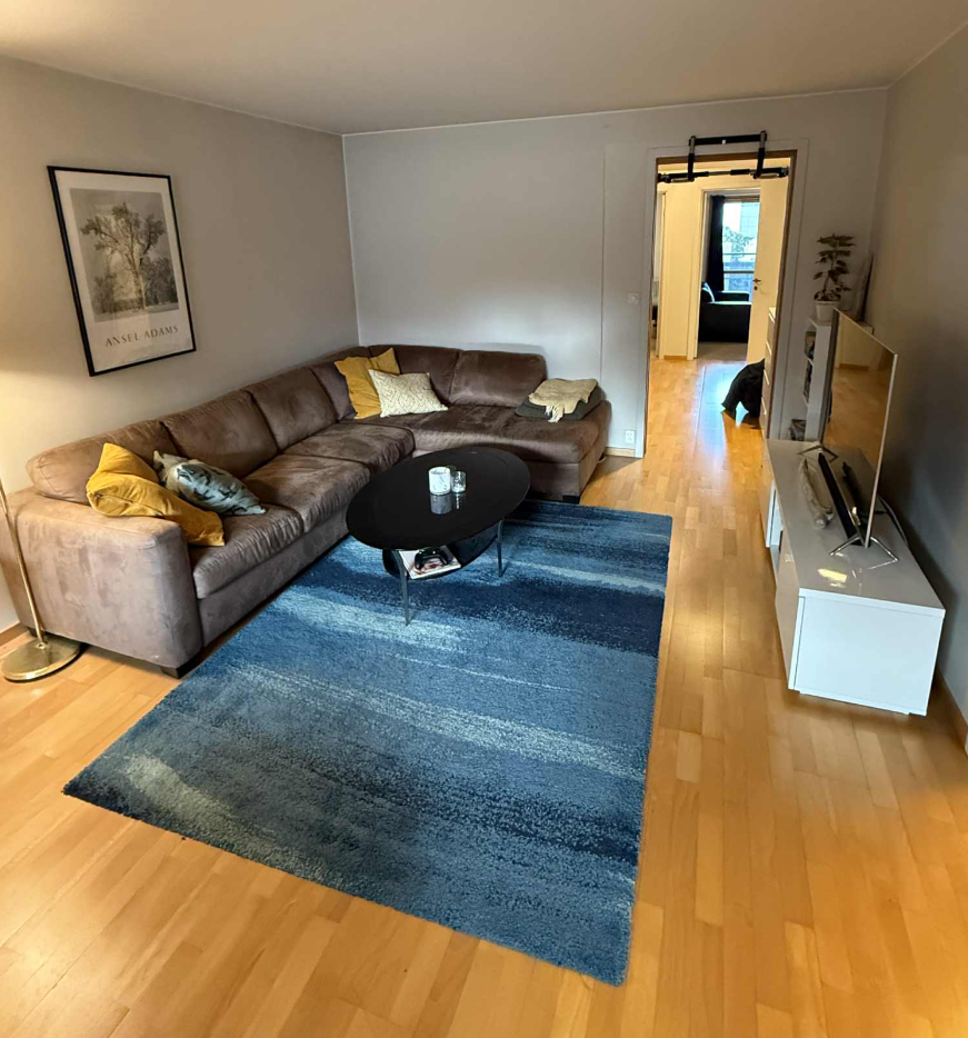 Stue og oppholdsrom har god størrelse Galleribilde