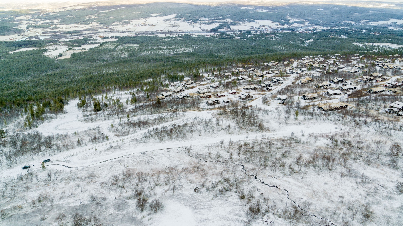 Utsikt mot Dalsbygda og innover mot Røros. Galleribilde