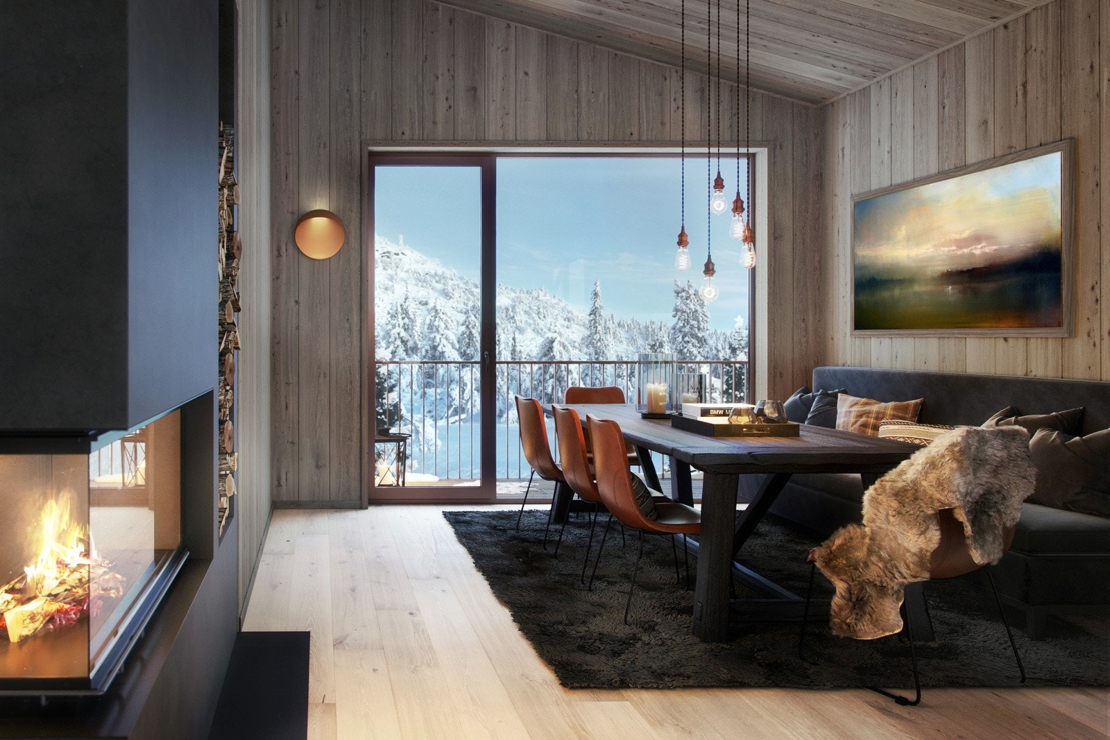 Velkommen til Vinterro - et særegent og eksklusivt fritidskonsept med fjellhytter av høy kvalitet! Galleribilde