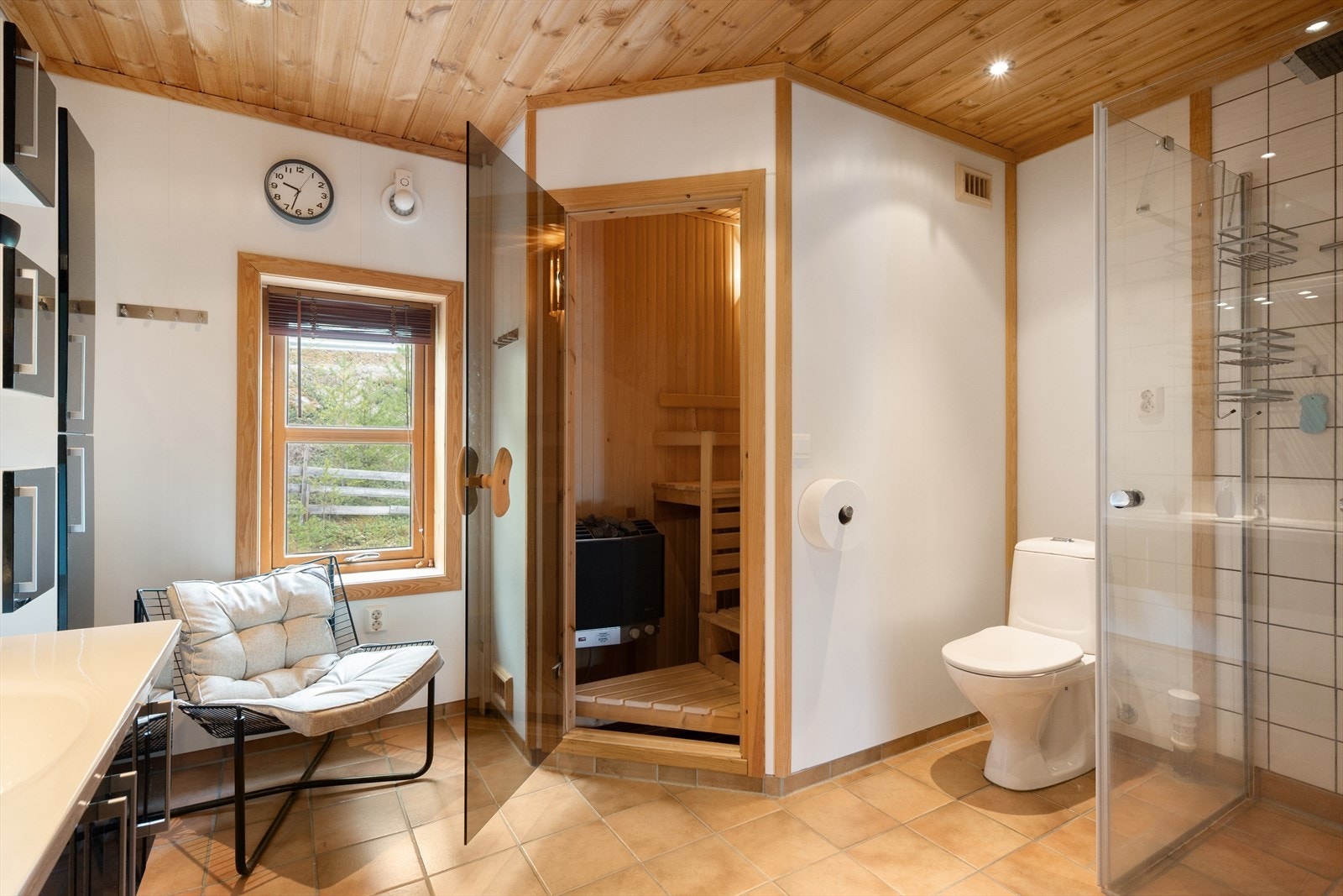 I tillegg er det tilgang til badstue. Galleribilde