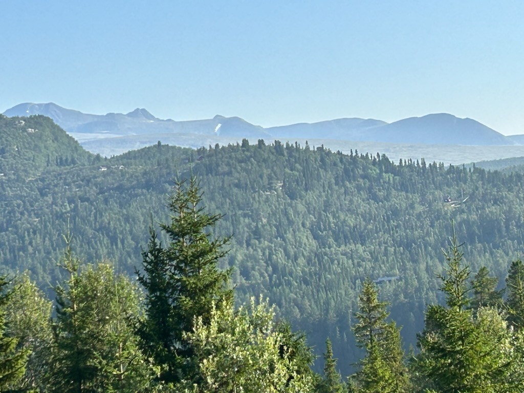 Utsikt fra eiendommen (selgers bilde) Galleribilde