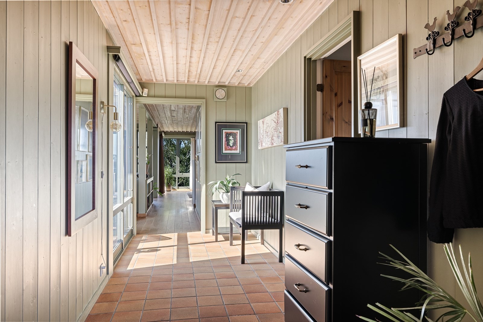 Gulvvarme i entre/gang Galleribilde