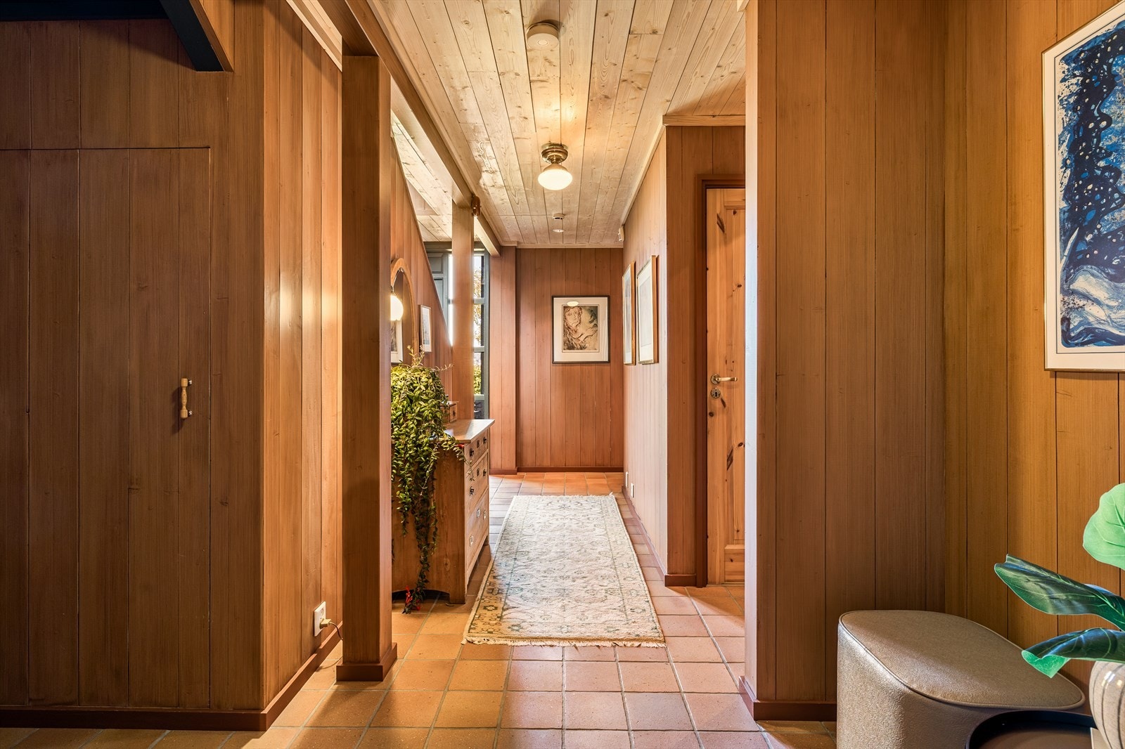 Varmekabler i alle rom i underetasjen, bortsett fra teknisk rom(frakoblet) Galleribilde