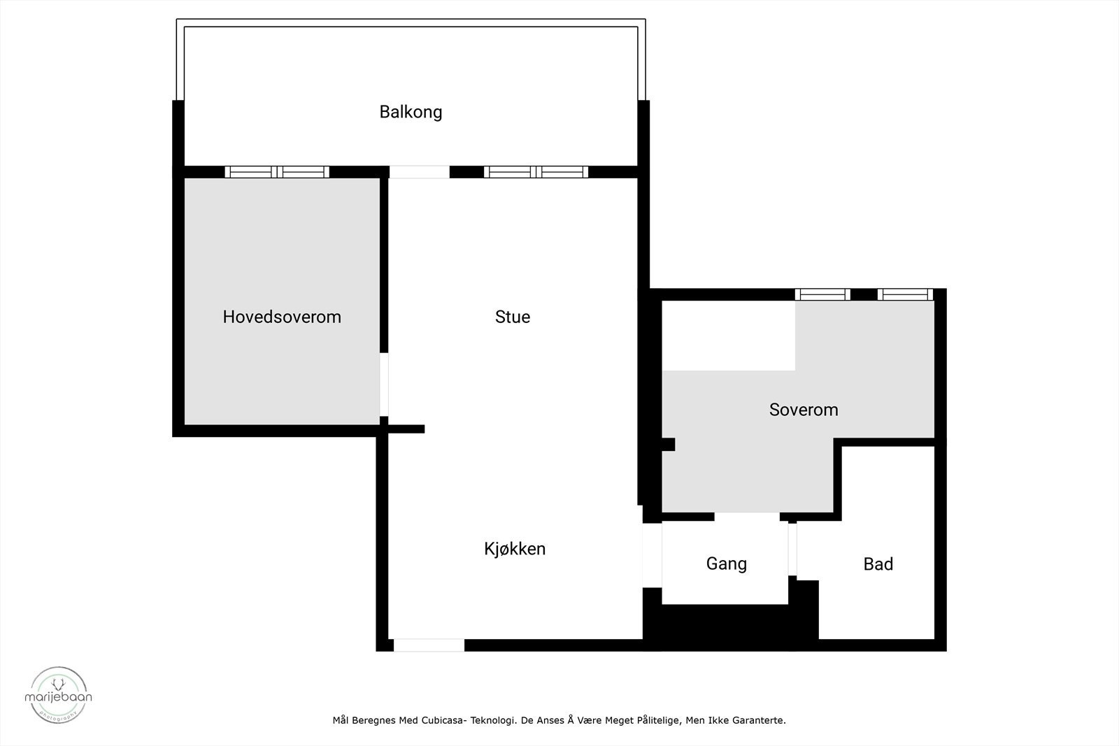 Plantegning Galleribilde