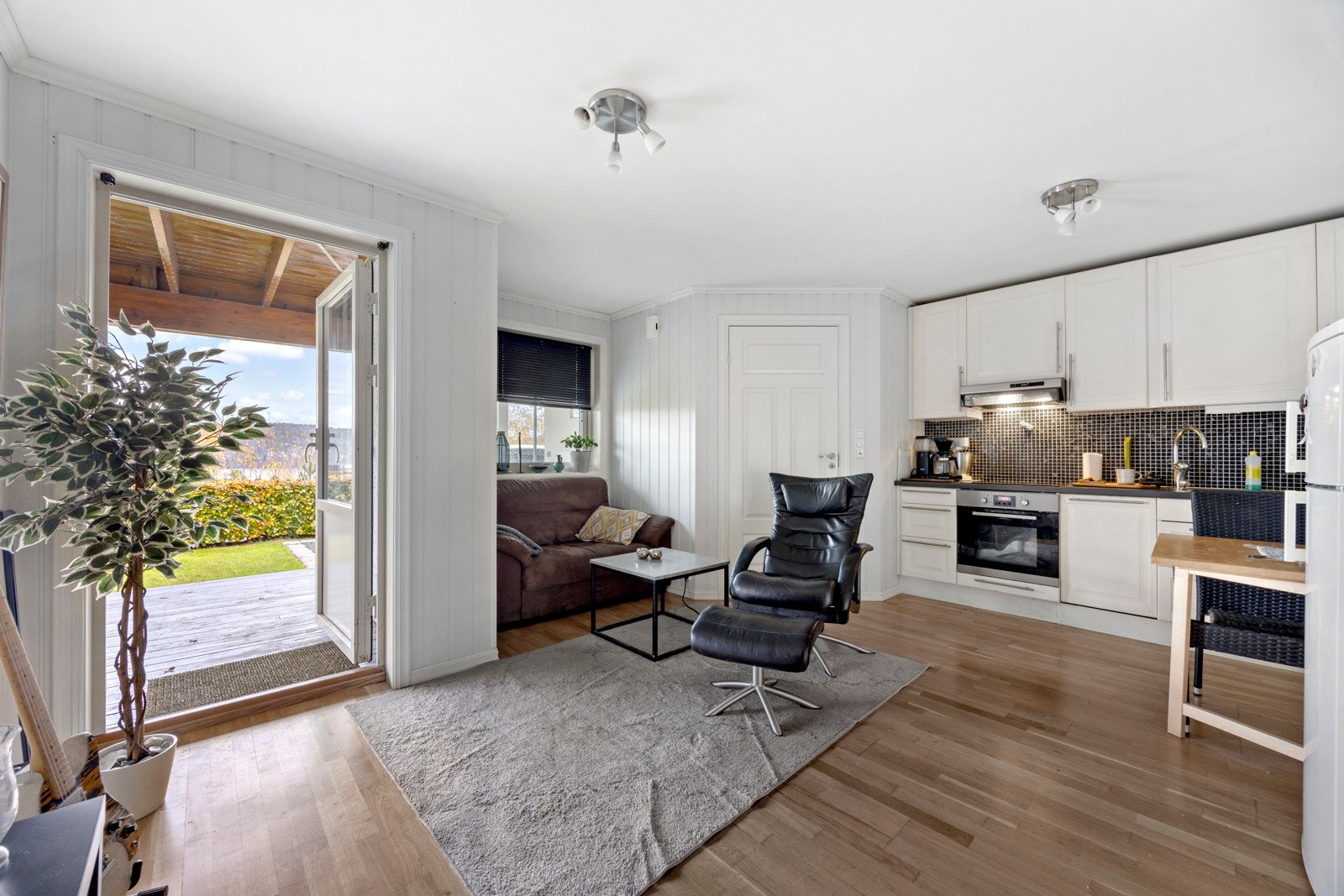 Stue/kjøkken leiligheten Galleribilde