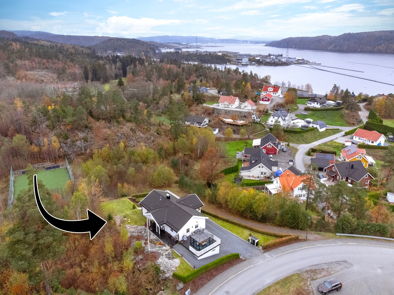 Etter at Gassveien sto ferdig, har Findal fått et tydelig løft. Med mindre trafikk inn til området oppleves det som både tryggere og mer tilgjengelig for alle. Galleribilde