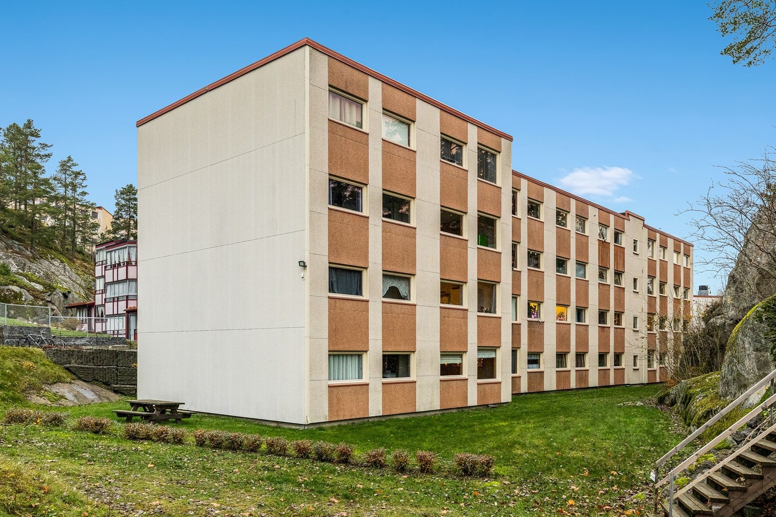 Baksiden av bygget. Galleribilde