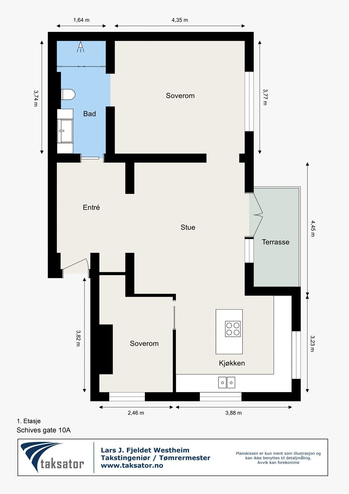 Plantegning. Galleribilde