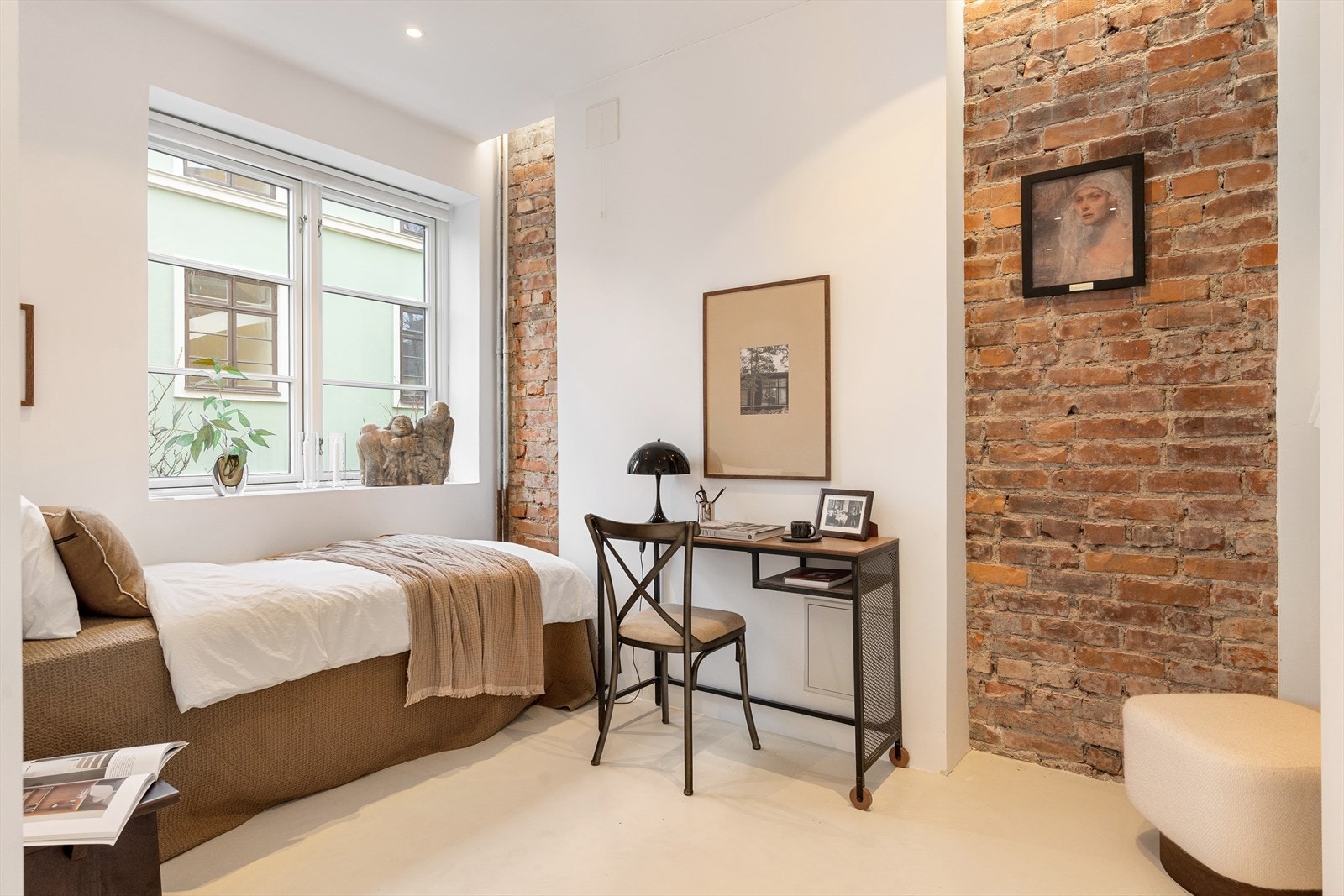 Rommet passer perfekt som barnerom, gjesterom, hjemmekontor, bod eller walk-in-closet. Galleribilde