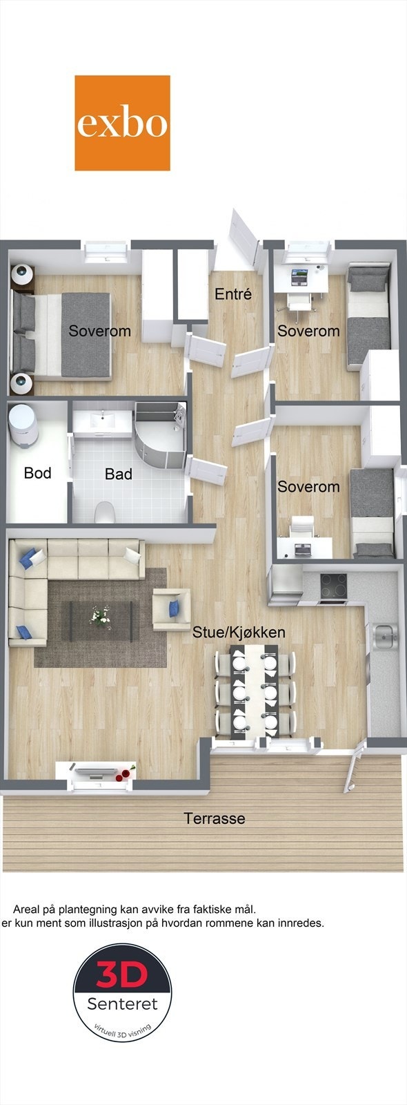 Plantegning Galleribilde