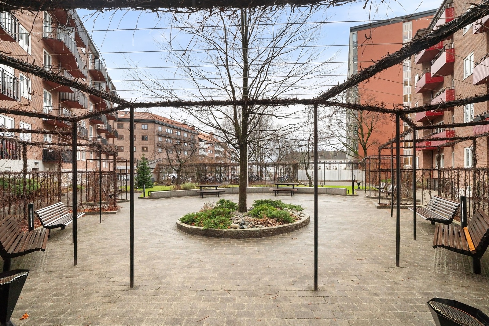 Veldrevet borettslag med god vedlikeholdshistorikk. Galleribilde