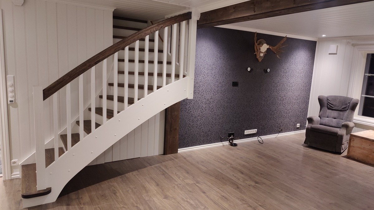 Trappehull er tettet. Galleribilde