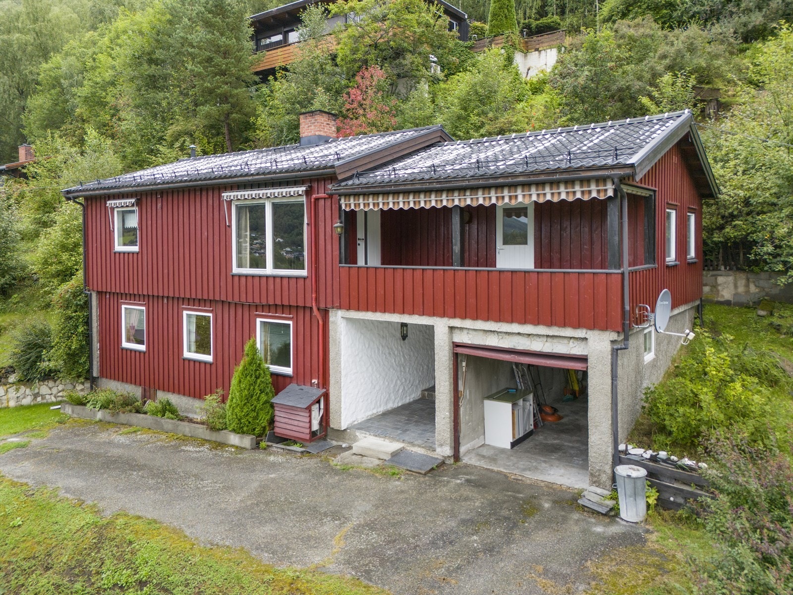 Eneboligen er oppført i 1968. Galleribilde