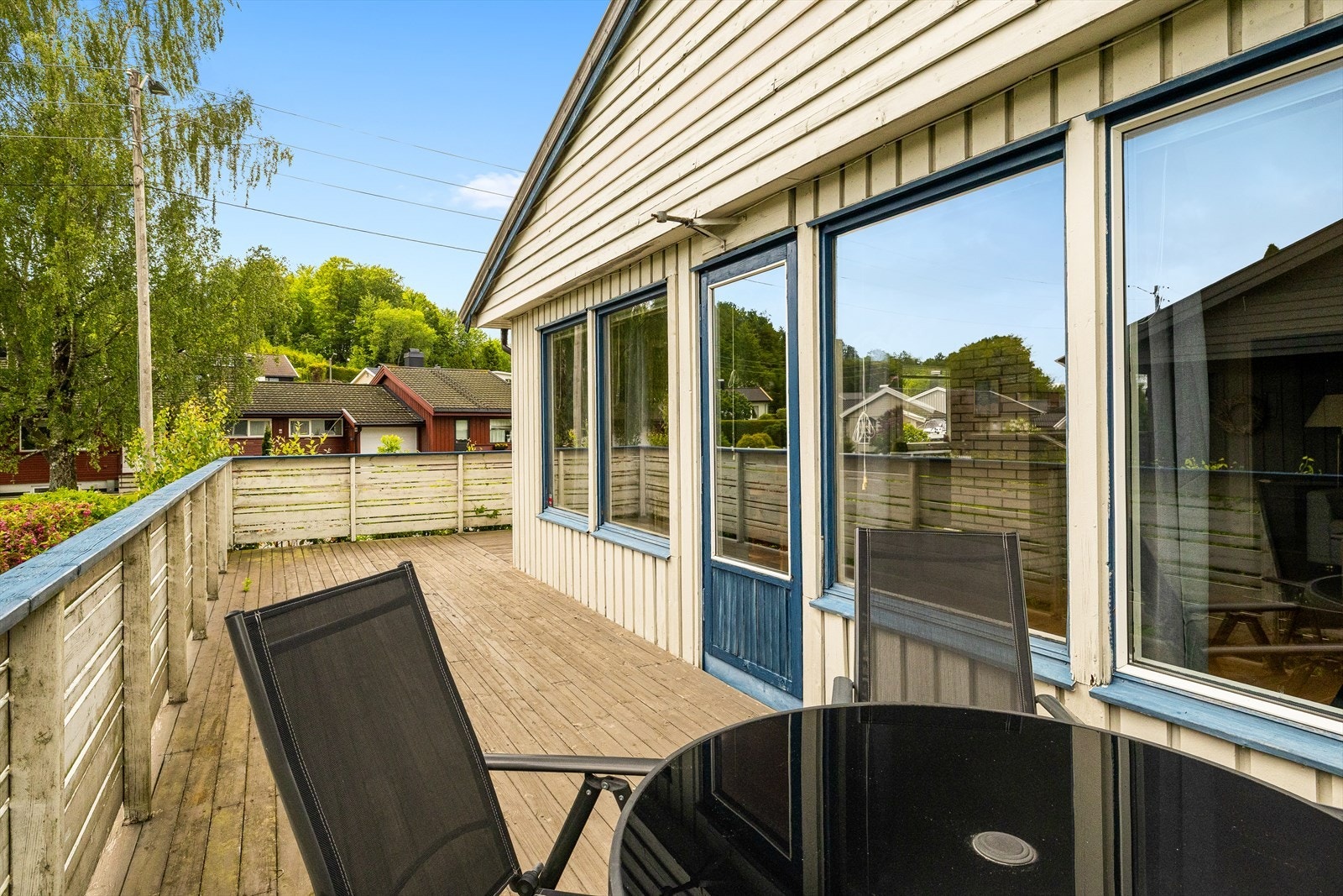 Solrik terrasse Galleribilde