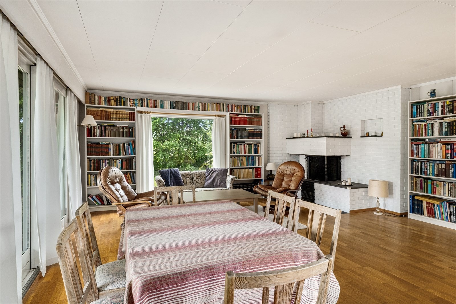 Stue/spiseplass Galleribilde