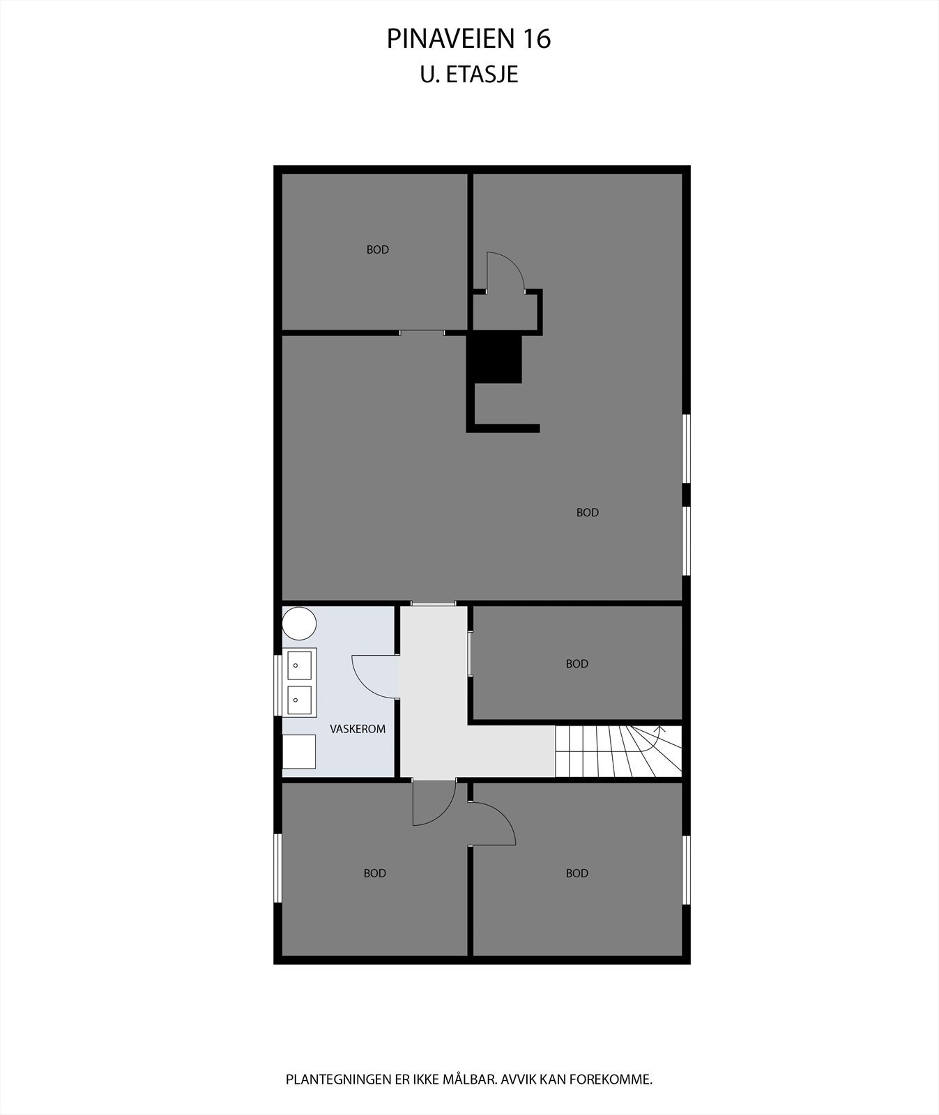 Plantegning UETG Galleribilde