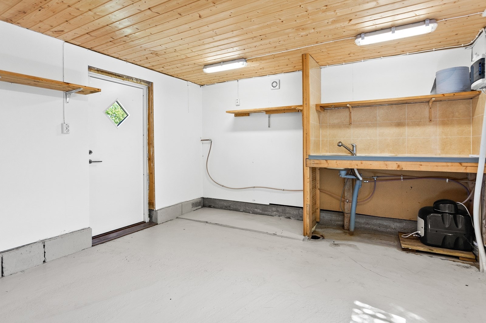 Bod/teknisk rom, her er det også elbil lader Galleribilde