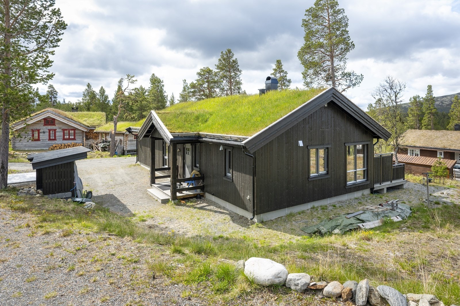 Det er enkel og flat adkomst. Galleribilde