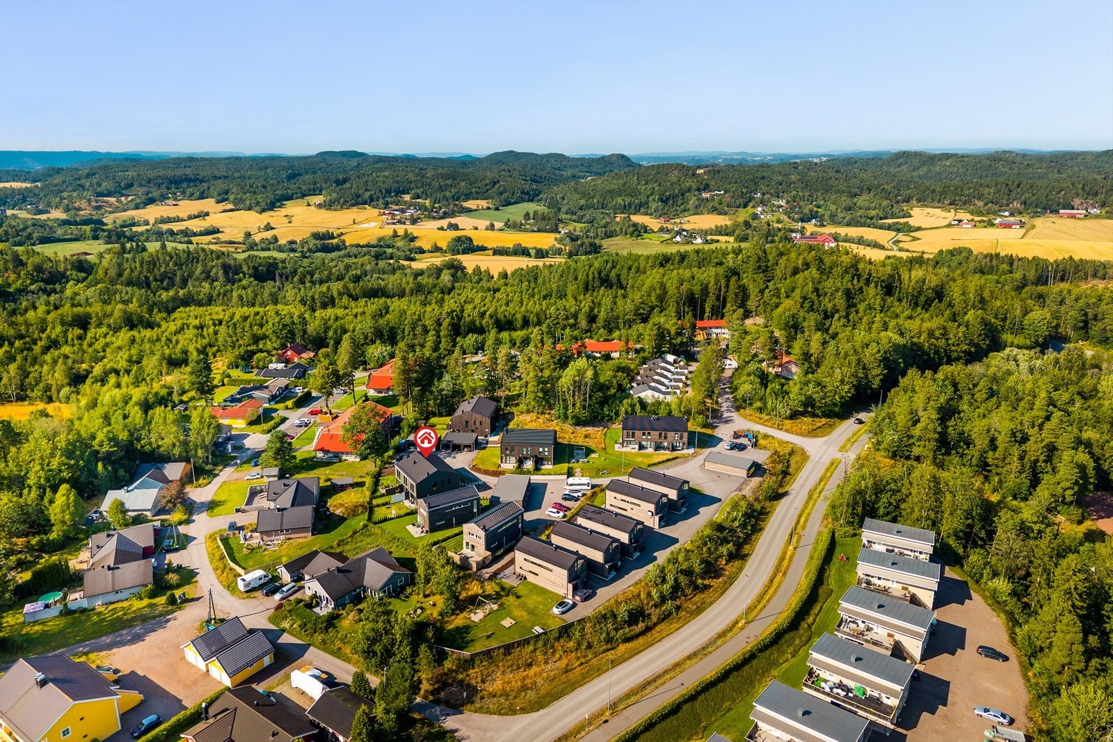 Dronefoto Galleribilde