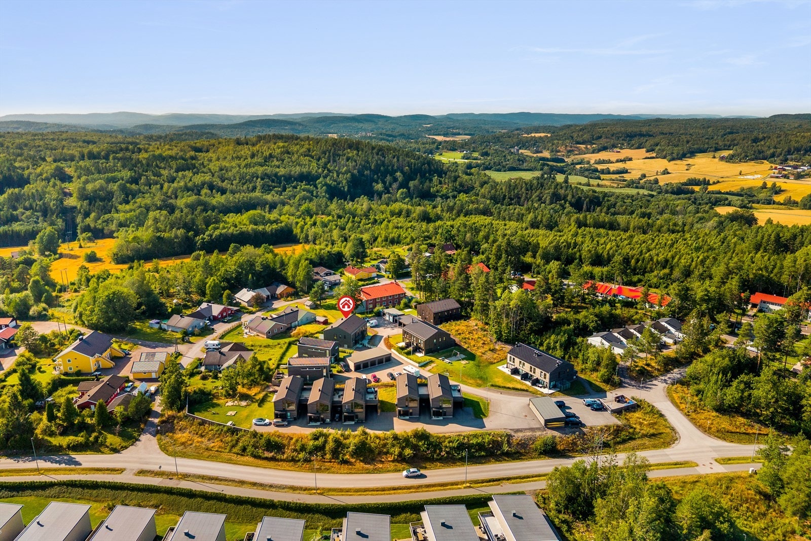 Dronefoto Galleribilde