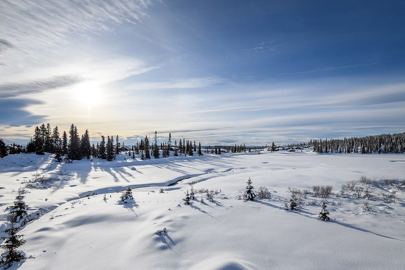 Nordseter Sportell ligger i et etablert og naturskjønt hytteområde på Nordseter i Lillehammer kommune, ca. 12 km. fra Lillehammer sentrum..jpg Galleribilde